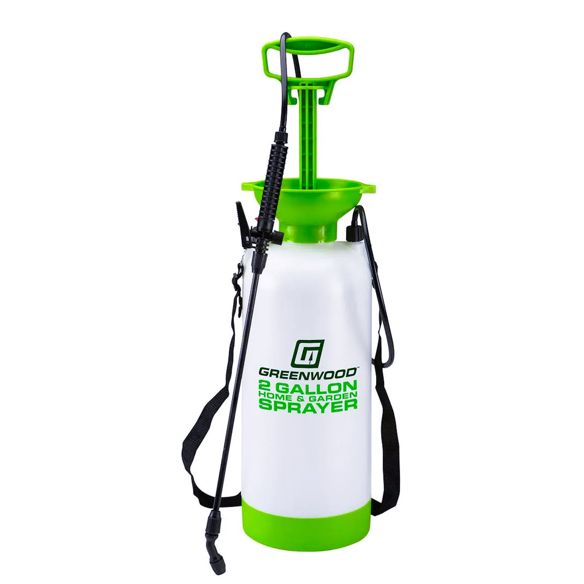 2-Gallon Pump Pressure Sprayer Front Side View