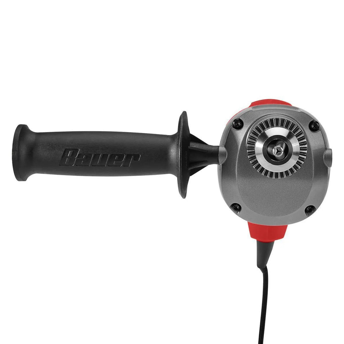 BAUER 9-Amp Heavy-Duty D-Handle Drill, 1/2-Inch Keyed Chuck, Variable Speed, 1200 RPM