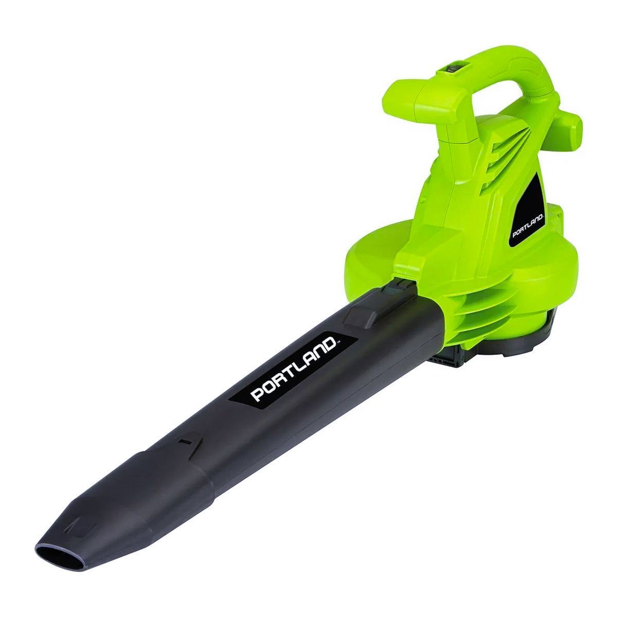 Front Side View of Corded Electric Leaf Blower