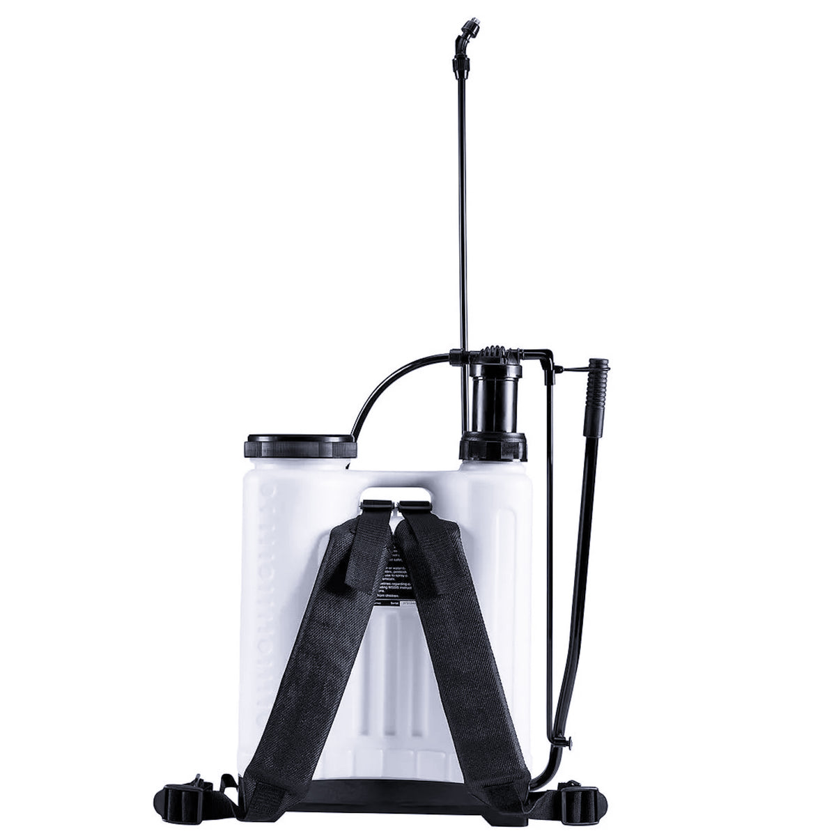 Full Back Side View of 4-Gallon Backpack