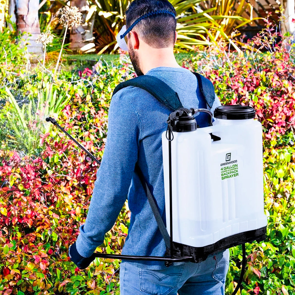 Working Level View of 4-Gallon Backpack