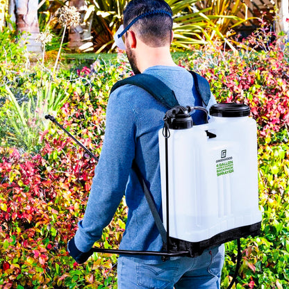 Working Level View of 4-Gallon Backpack