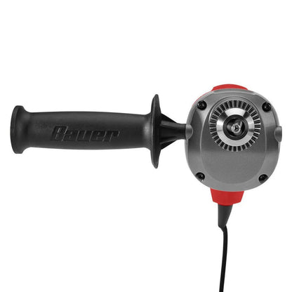 BAUER 9-Amp Heavy-Duty D-Handle Drill, 1/2-Inch Keyed Chuck, Variable Speed, 1200 RPM