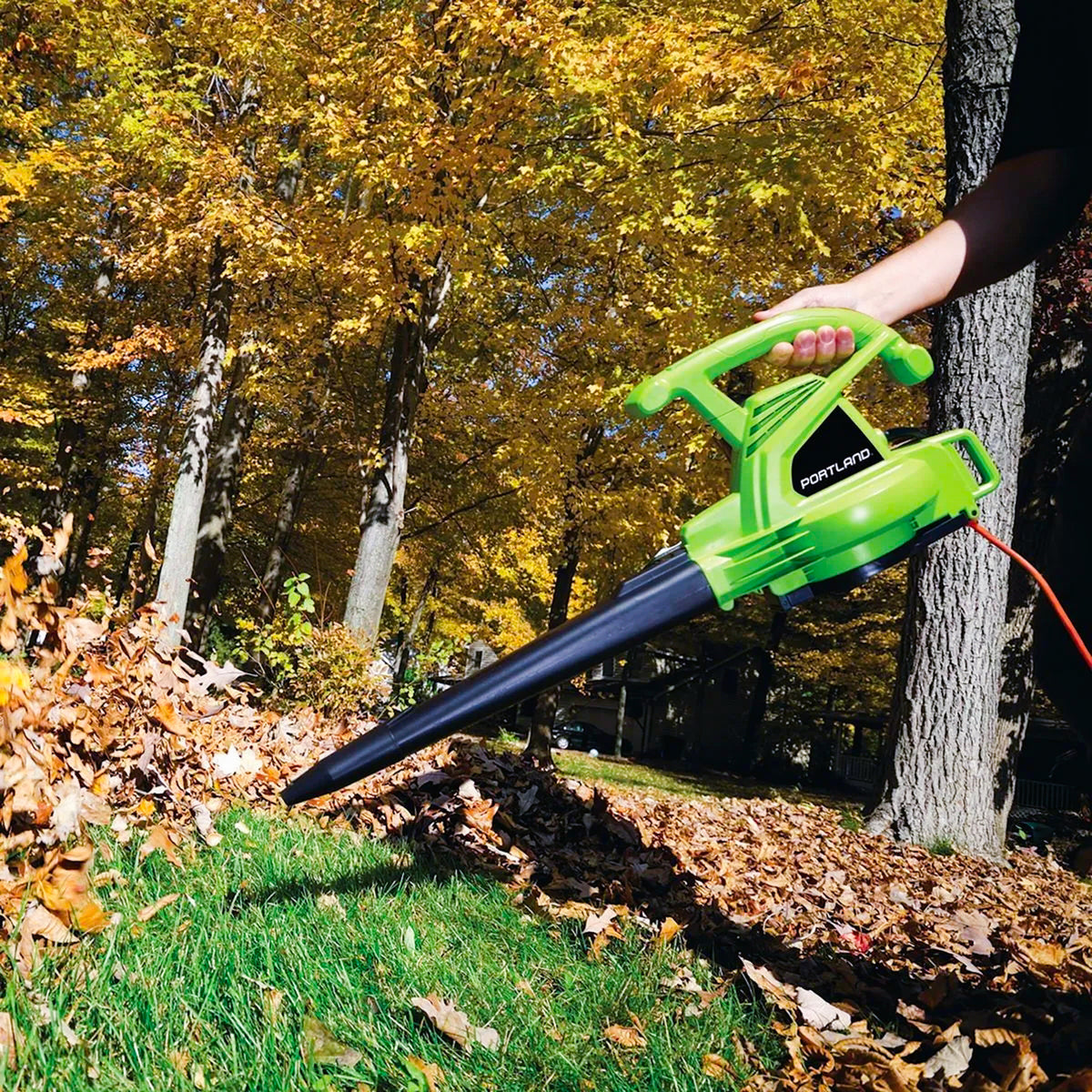 Working Level of Corded Electric Leaf Blower