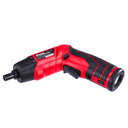 Cordless Electric Screwdriver Kit Full Side View