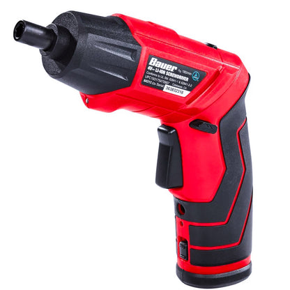 Cordless Electric Screwdriver Kit Left Side View