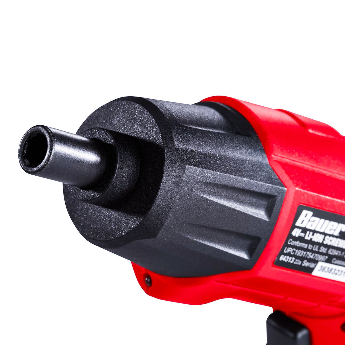 Cordless Electric Screwdriver Kit Shaft Side View