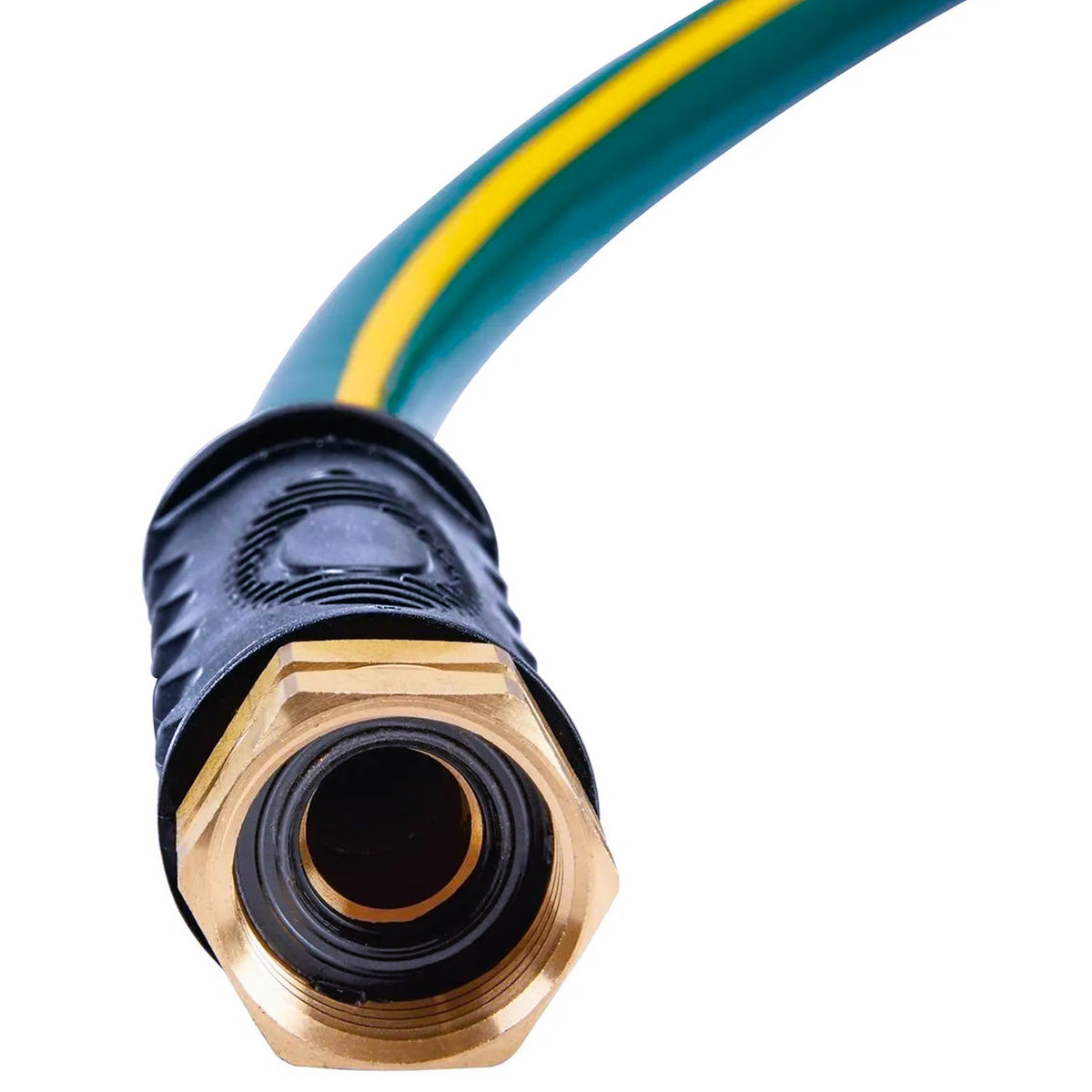Nozzle Side View of Heavy-Duty Garden Hose