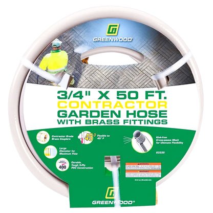 High-Flow Garden Hose Sticker Side View
