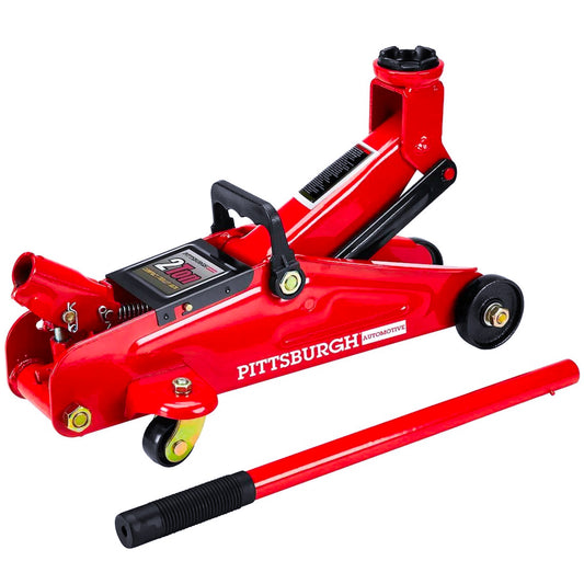 Hydraulic Trolley Jack Left Side View