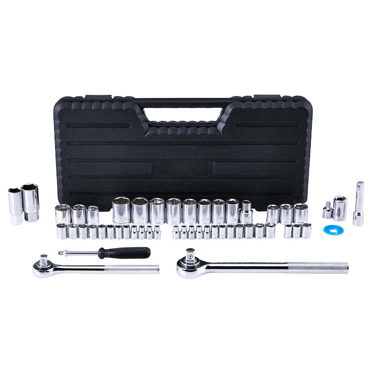 Metric socket set Full Tools & Box view