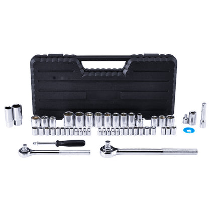 Metric socket set Full Tools & Box view