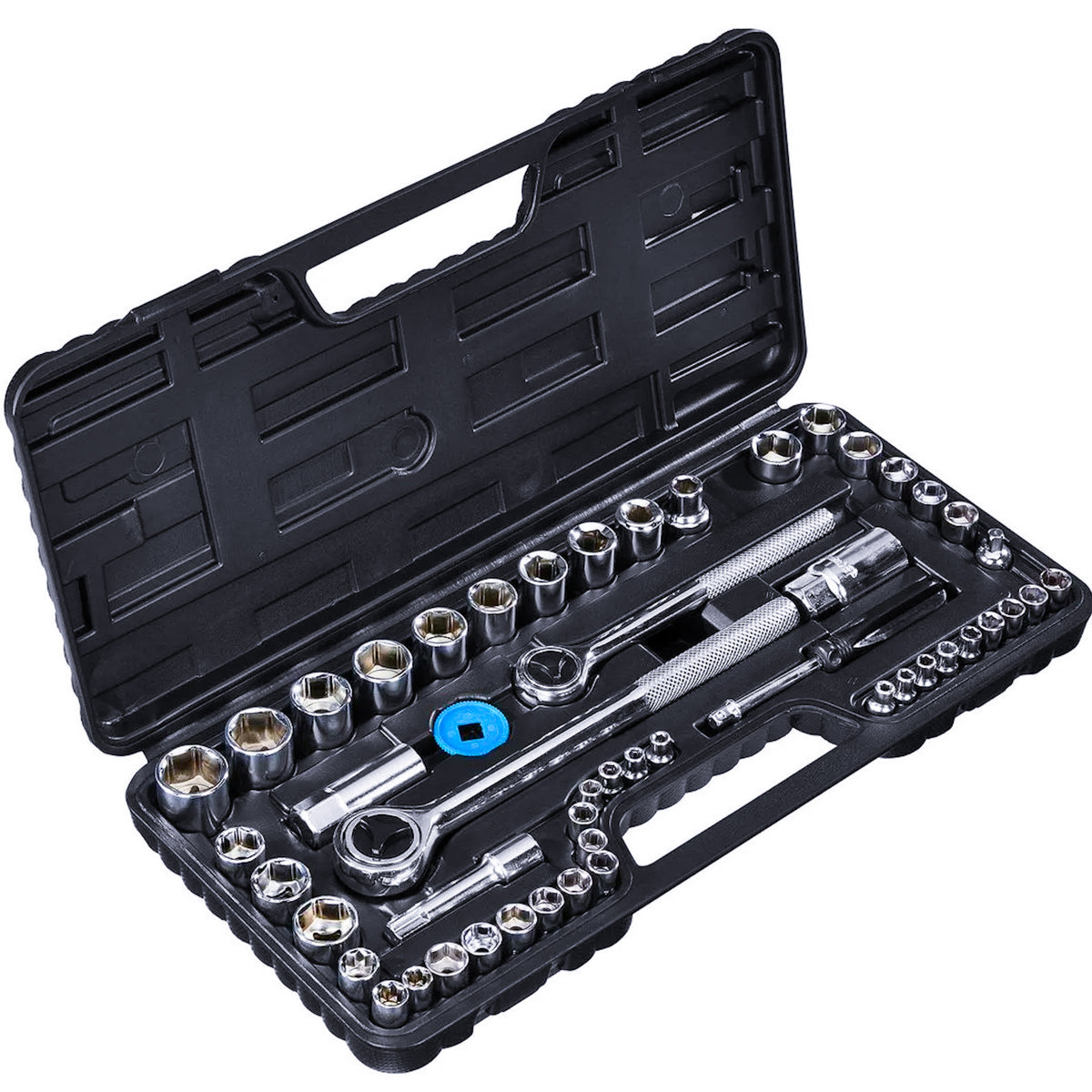 Metric socket set Right side view