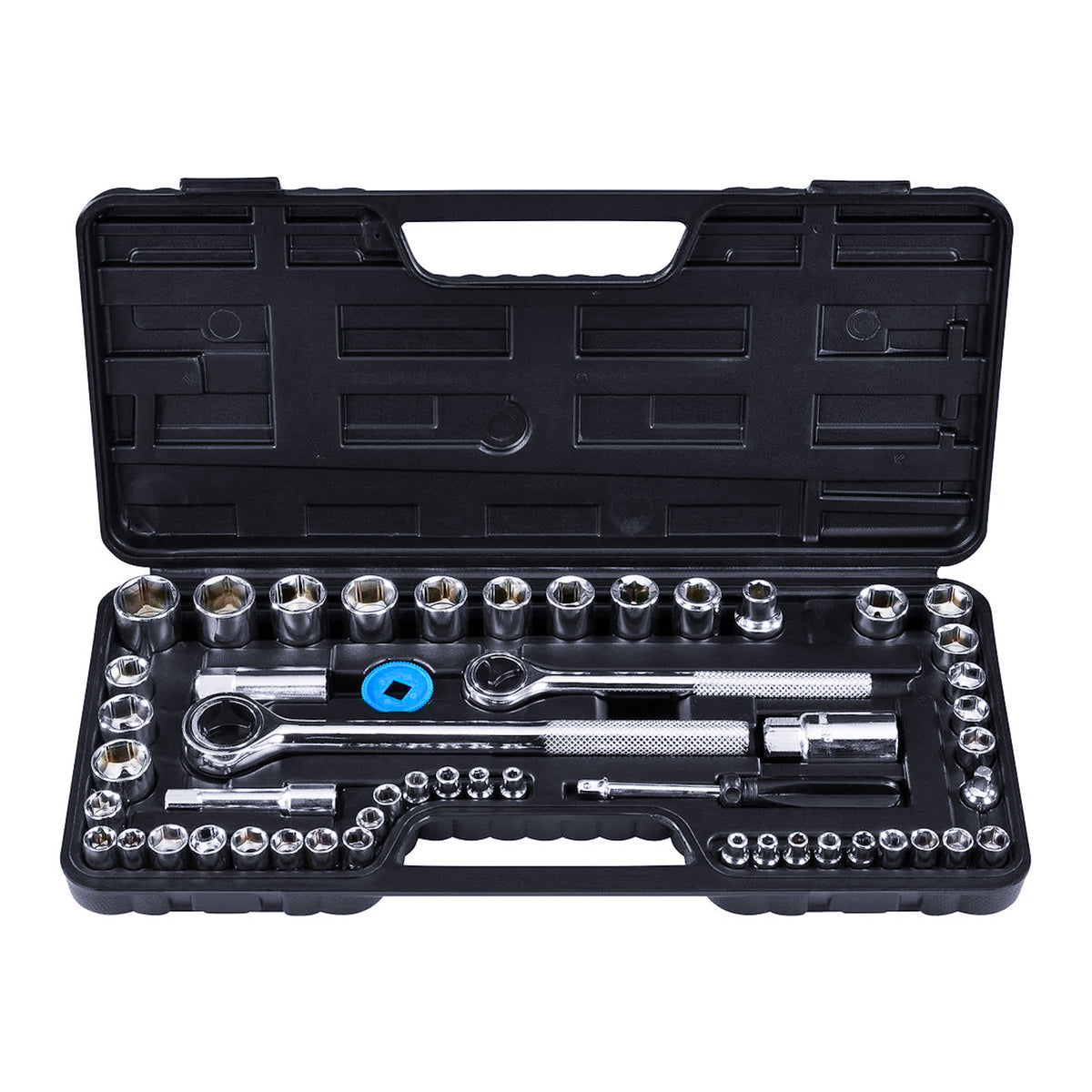 Metric socket set front Side view
